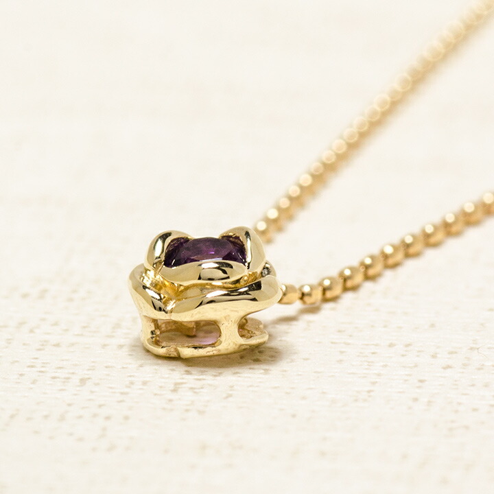 umu -アム- FINE JEWELRY STUIDIOアメシスト ペンダントトップ 「romantica」pn0905_kanban2.jpg