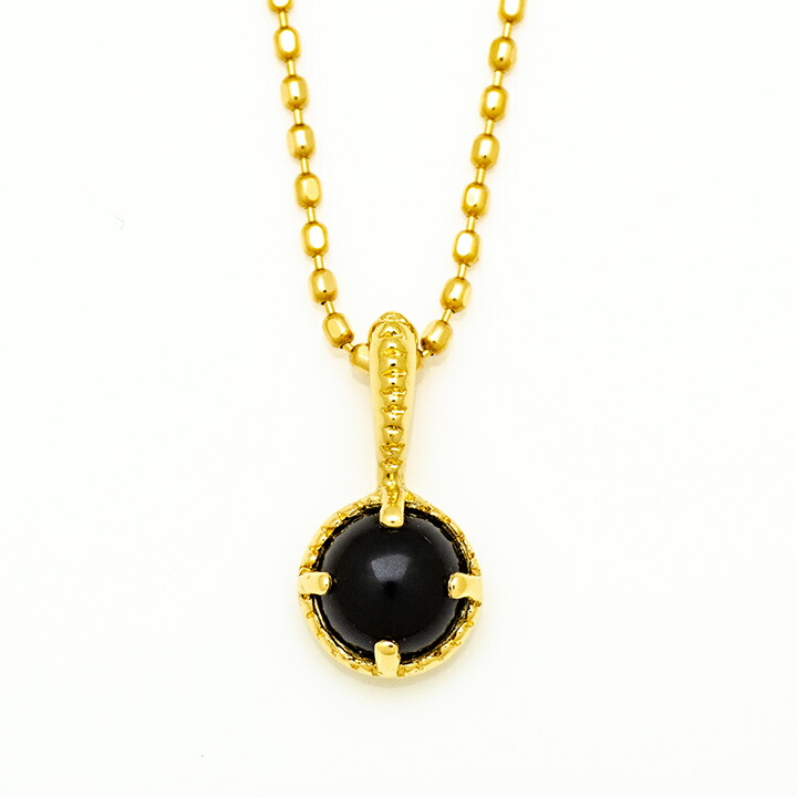 umu -アム- FINE JEWELRY STUIDIOカボション オニキス ペンダントトップ 「amaretto」pn0907_m.jpg