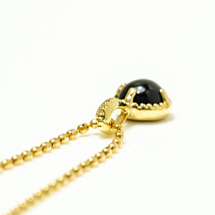 umu -アム- FINE JEWELRY STUIDIOカボション オニキス ペンダントトップ 「amaretto」pn0907_s.jpg