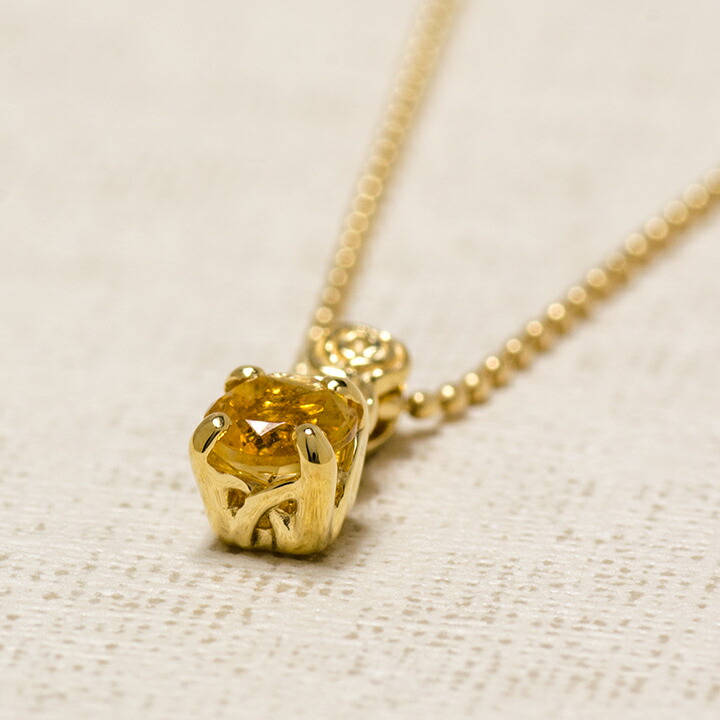 umu -アム- FINE JEWELRY STUIDIOシトリン バラモチーフ ペンダントトップ 「rosa」pn0908_kanban2.jpg