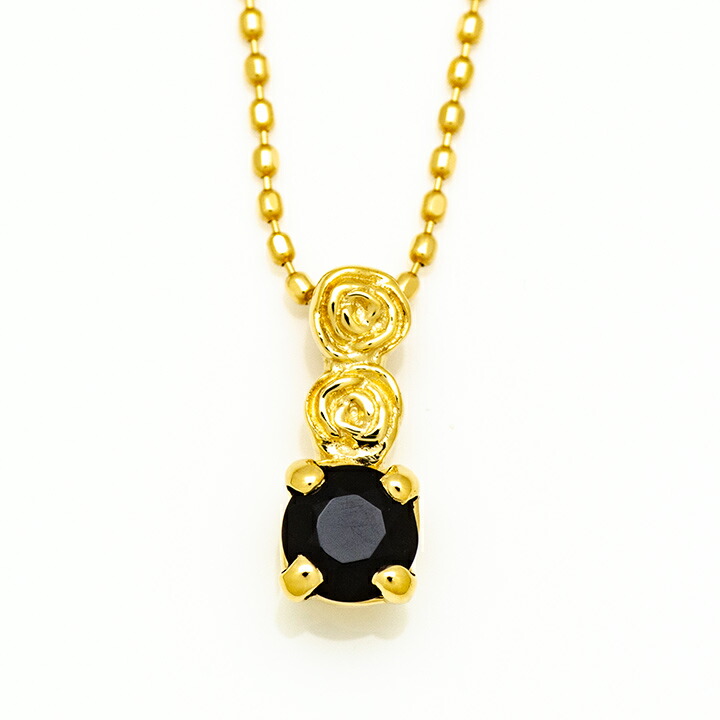 umu -アム- FINE JEWELRY STUIDIOオニキス バラモチーフ ペンダントトップ 「rosa」pn0910_m.jpg