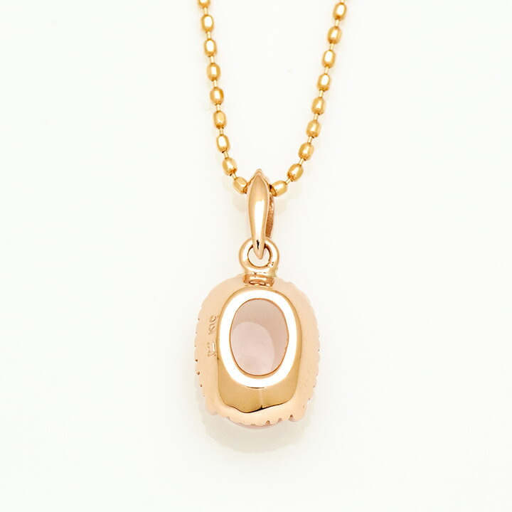 umu -アム- FINE JEWELRY STUIDIOローズクォーツ ペンダントトップ 「bagliore」pn0912_u.jpg