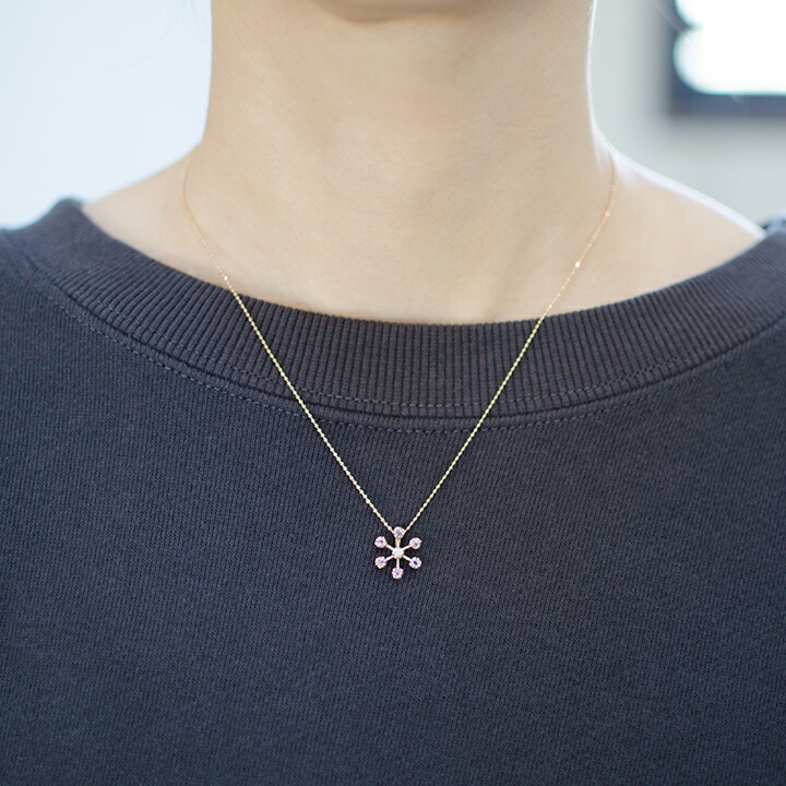 umu -アム- FINE JEWELRY STUIDIOライトカラーアメシスト ダイヤ ペンダントトップ 「neve」pn0919_i2.jpg