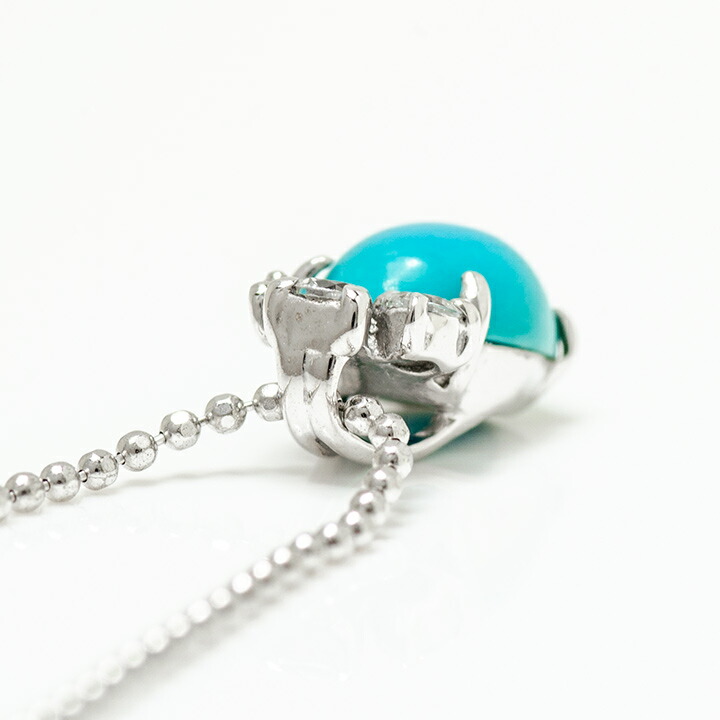 umu -アム- FINE JEWELRY STUIDIOターコイズ ダイヤモンド ペンダントトップpn0925_s.jpg