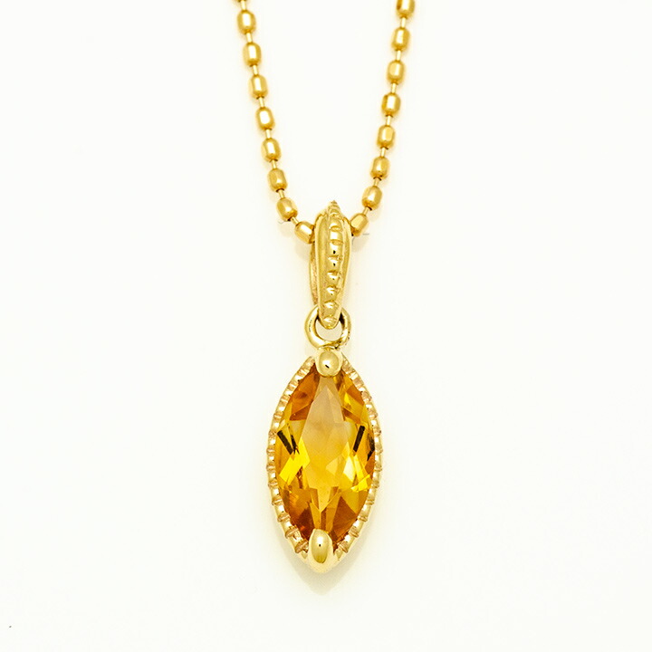 umu -アム- FINE JEWELRY STUIDIOシトリン ペンダントトップ 「beato」pn0927_m.jpg