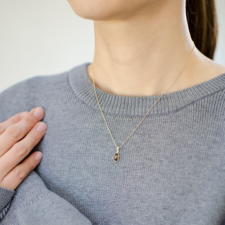 umu -アム- FINE JEWELRY STUIDIOスモーキークォーツ ペンダントトップ 「beato」pn0928_i3.jpg