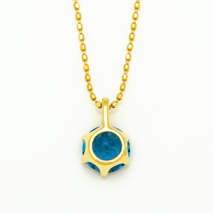 umu -アム- FINE JEWELRY STUIDIOロンドンブルートパーズ ペンダントトップ 「sempre」pn0936_u.jpg