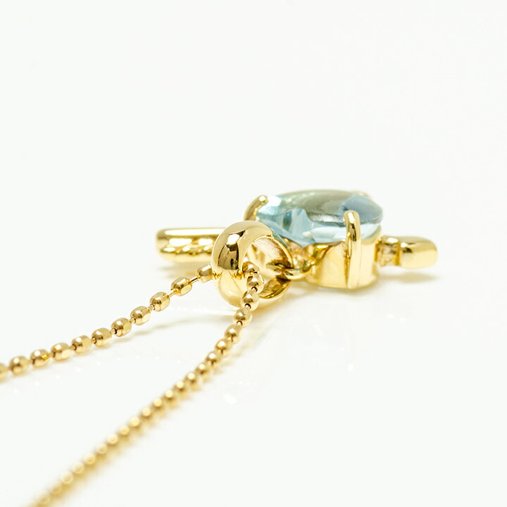 umu -アム- FINE JEWELRY STUIDIOブルートパーズ ハートアローモチーフ ペンダントトップpn0939_s.jpg