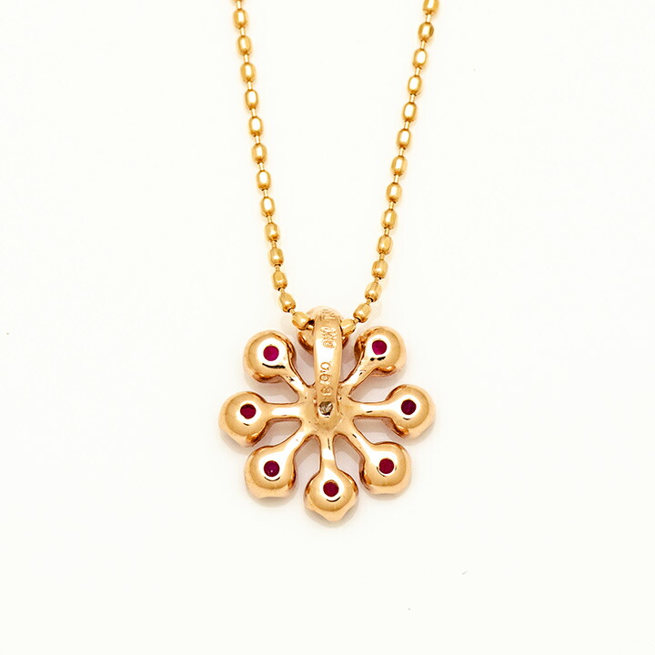 umu -アム- FINE JEWELRY STUIDIOルビー ダイヤモンド ペンダントトップ 「luce」pn0940_u.jpg