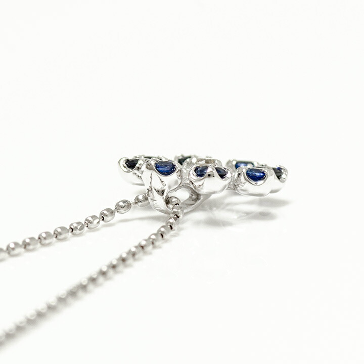 umu -アム- FINE JEWELRY STUIDIOブルーサファイア ダイヤモンド ペンダントトップ 「luce」pn0941_s.jpg