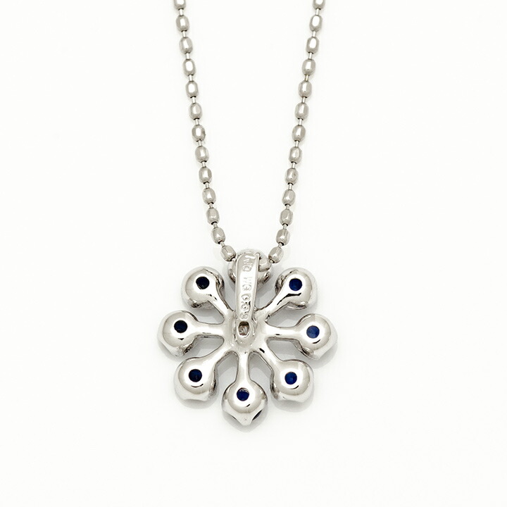 umu -アム- FINE JEWELRY STUIDIOブルーサファイア ダイヤモンド ペンダントトップ 「luce」pn0941_u.jpg