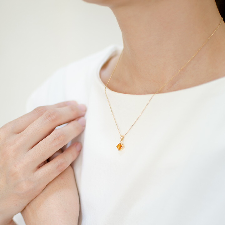 umu -アム- FINE JEWELRY STUIDIOシトリン ペンダントトップpn0944_i3.jpg