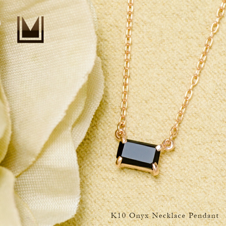 umu -アム- FINE JEWELRY STUIDIOオニキス ネックレス 「formella」pn0946_1.jpg