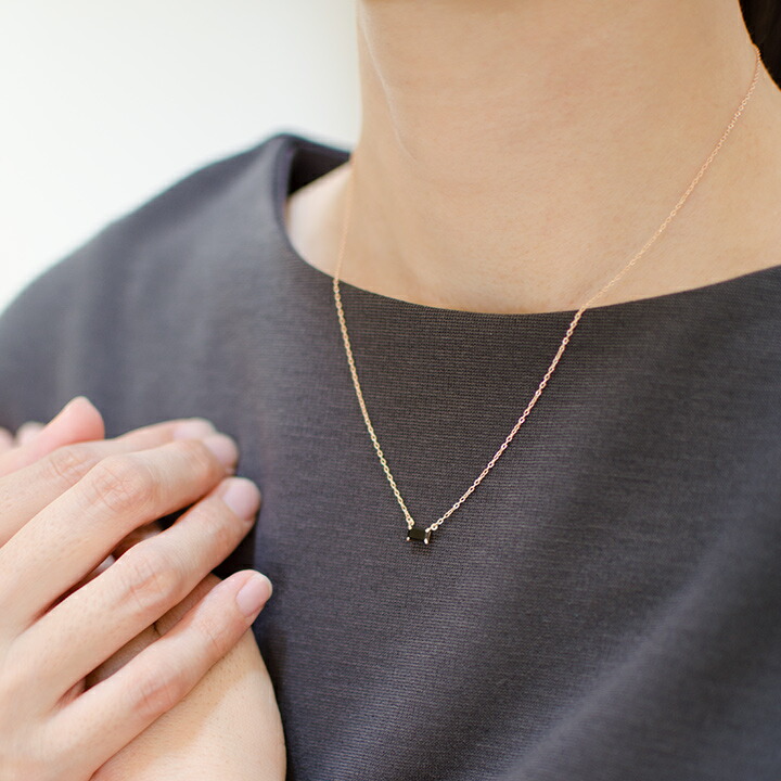 umu -アム- FINE JEWELRY STUIDIOオニキス ネックレス 「formella」pn0946_i3.jpg