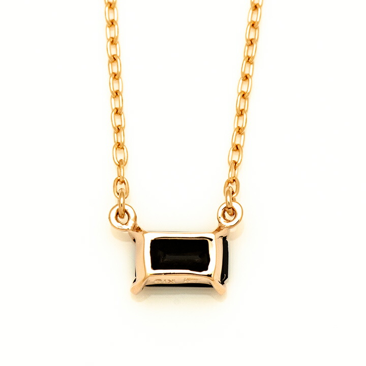 umu -アム- FINE JEWELRY STUIDIOオニキス ネックレス 「formella」pn0946_u.jpg
