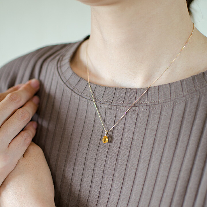 umu -アム- FINE JEWELRY STUIDIOシトリン ペンダントトップpn0950_i3.jpg