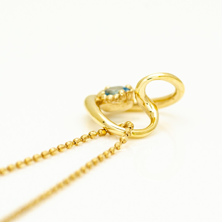 umu -アム- FINE JEWELRY STUIDIOブルートパーズ オープンハート ペンダントトップ 「molla」pn0952_s.jpg