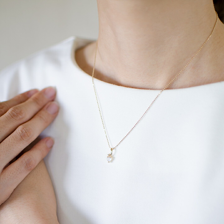 umu -アム- FINE JEWELRY STUIDIOハート ブルームーンストーン ダイヤ ペンダントトップpn0955_i3.jpg
