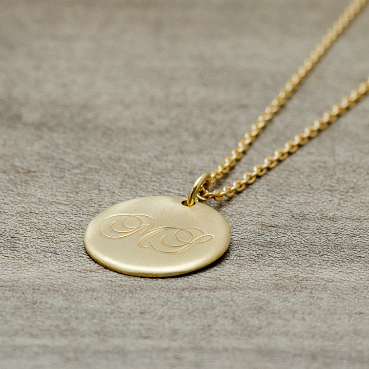 umu -アム- FINE JEWELRY STUIDIOK18 イニシャル ペンダントトップpn0959_4.jpg