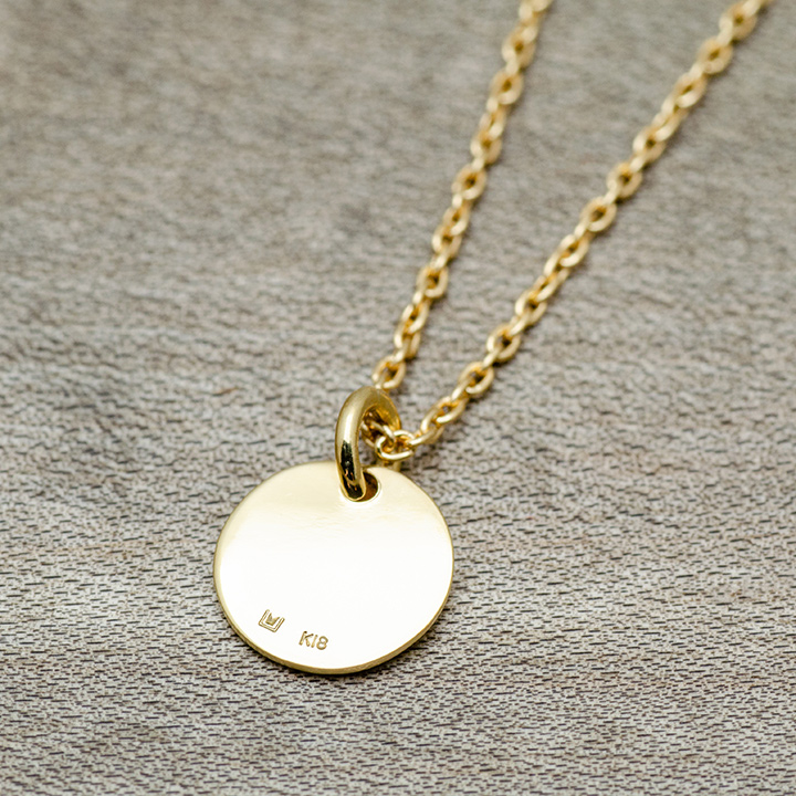 umu -アム- FINE JEWELRY STUIDIOK18 イニシャル ペンダントトップpn0960_6.jpg