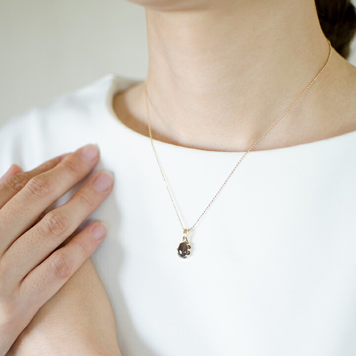 umu -アム- FINE JEWELRY STUIDIOシリマナイトキャッツアイ ペンダントトップpn0961_i3.jpg