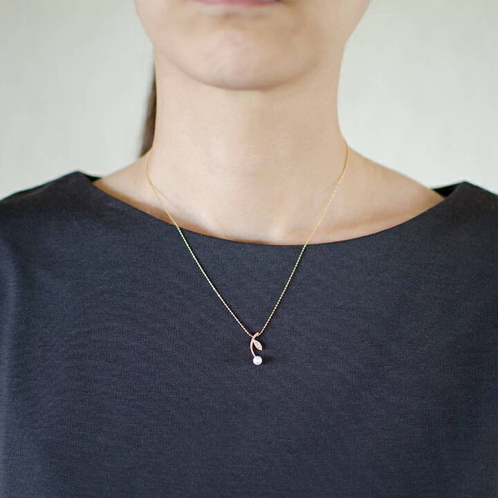 umu -アム- FINE JEWELRY STUIDIO淡水パール ダイヤモンド ペンダントpn0962_i2.jpg