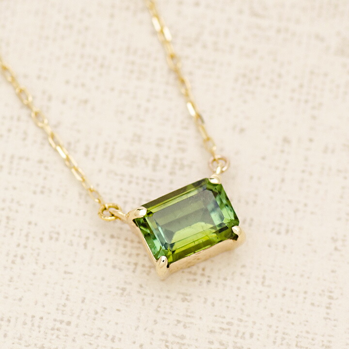 umu -アム- FINE JEWELRY STUIDIOグリーントルマリン ネックレス 「formella」pn0964_kanban2.jpg