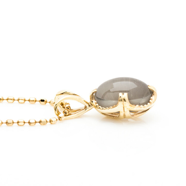 umu -アム- FINE JEWELRY STUIDIOシリマナイトキャッツアイ ペンダントトップ 「drop」pn0966_s.jpg