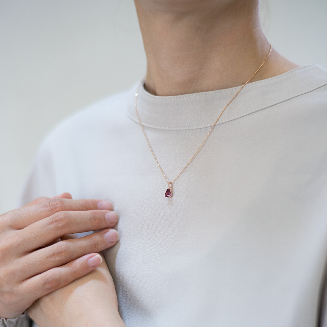 umu -アム- FINE JEWELRY STUIDIOロードライトガーネット ペンダントトップpn0975_i3.jpg