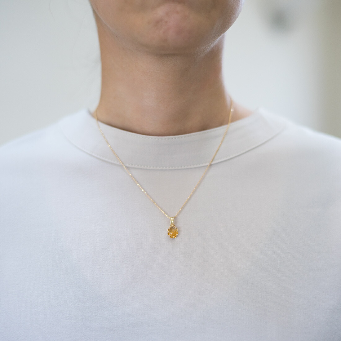 umu -アム- FINE JEWELRY STUIDIOシトリン ペンダントトップpn0976_i2.jpg