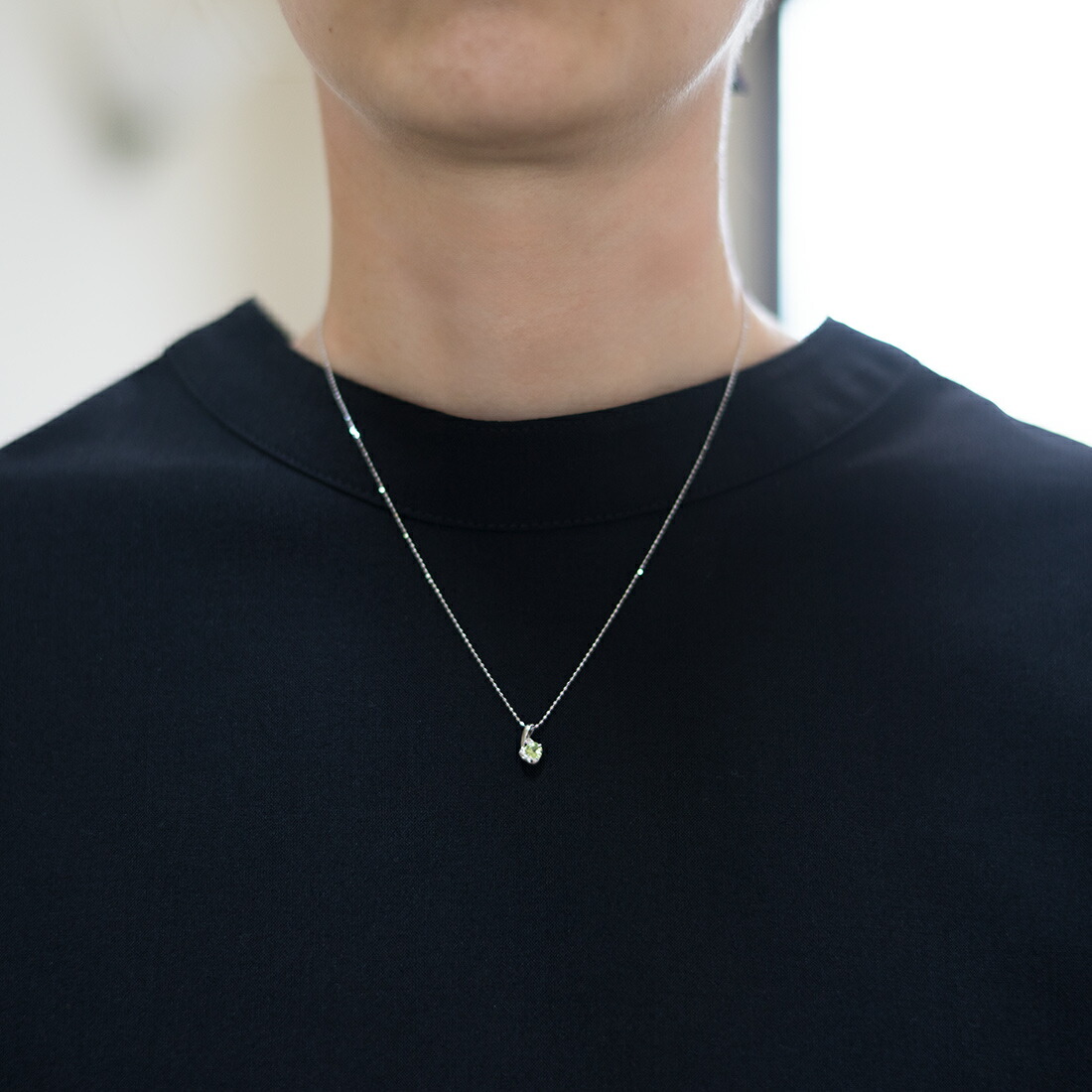 umu -アム- FINE JEWELRY STUIDIOグリーントルマリン ダイヤモンド ペンダントトップ 「chiarita」pn0977_i2.jpg