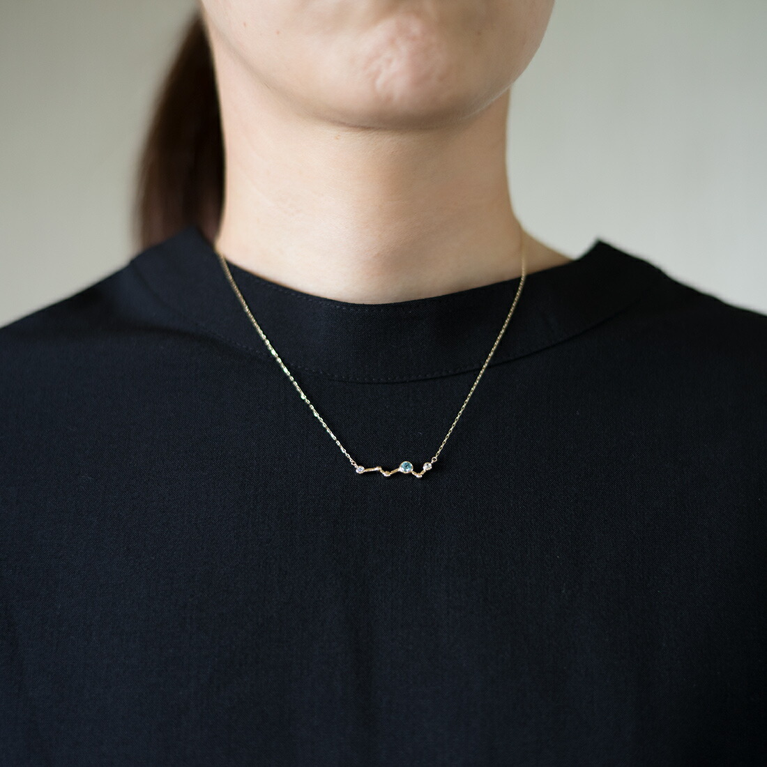 umu -アム- FINE JEWELRY STUIDIOブルージルコン ホワイトサファイア ペンダントpn0982_i2.jpg