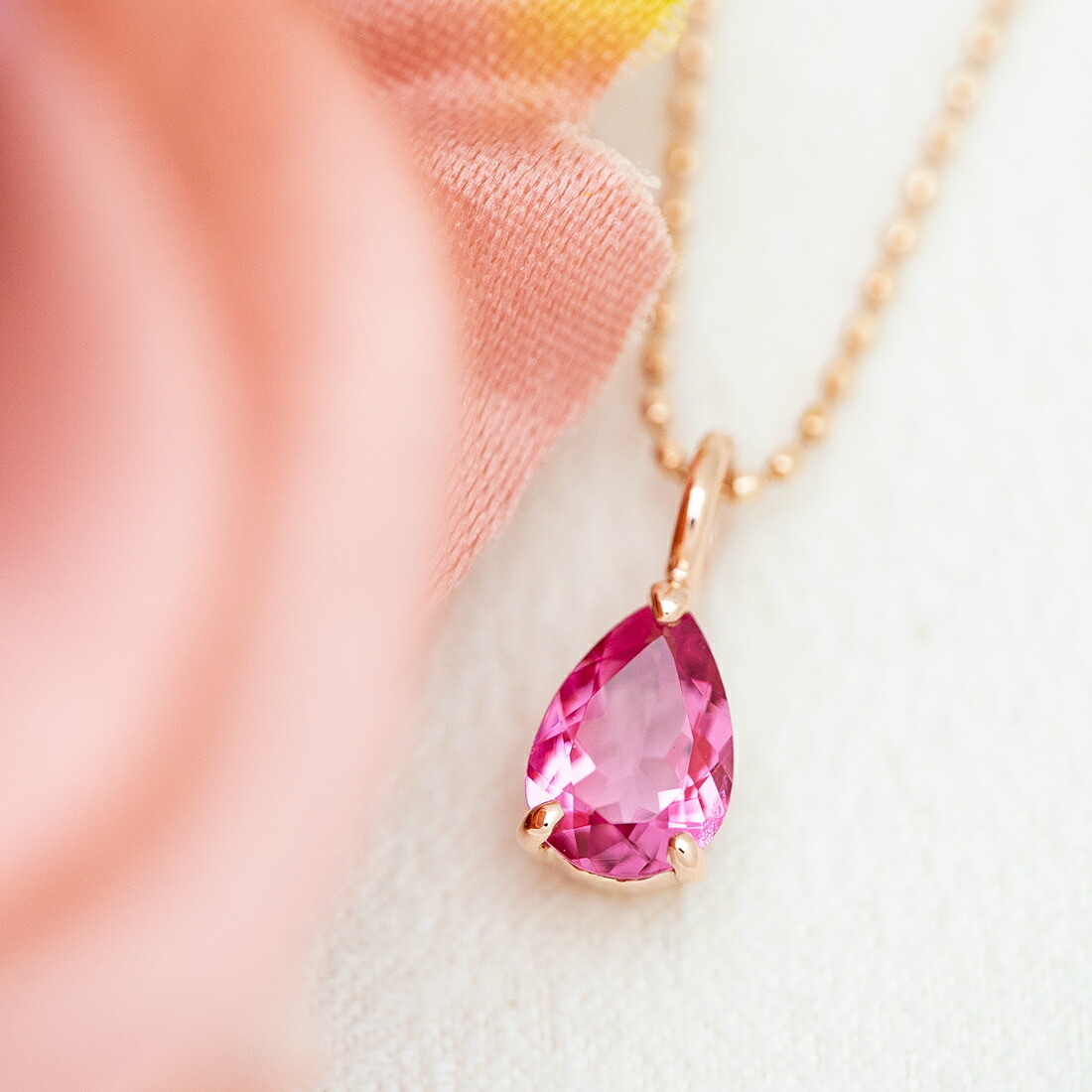 umu -アム- FINE JEWELRY STUIDIOピンクトルマリン ペンダントトップpn0987_1.jpg