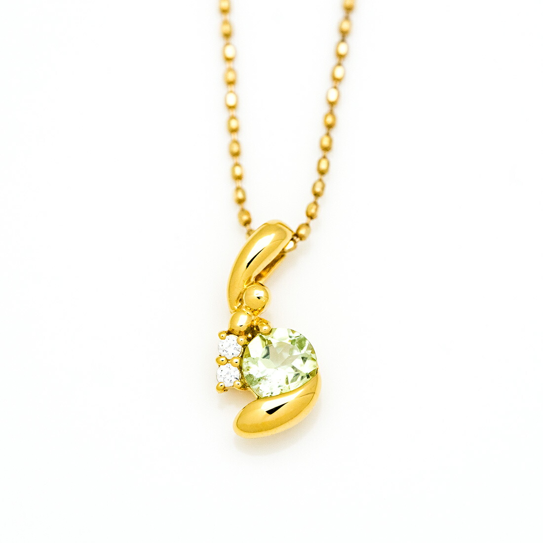 umu -アム- FINE JEWELRY STUIDIOグリーントルマリン ダイヤモンド ペンダントトップpn0990_m.jpg