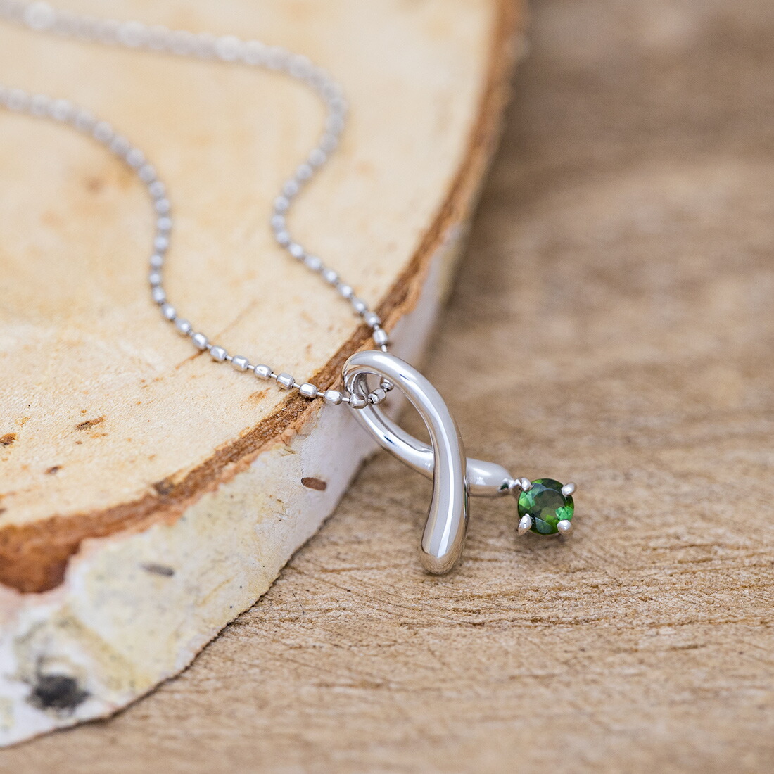 umu -アム- FINE JEWELRY STUIDIOグリーントルマリン ペンダントトップpn0994_kanban2.jpg