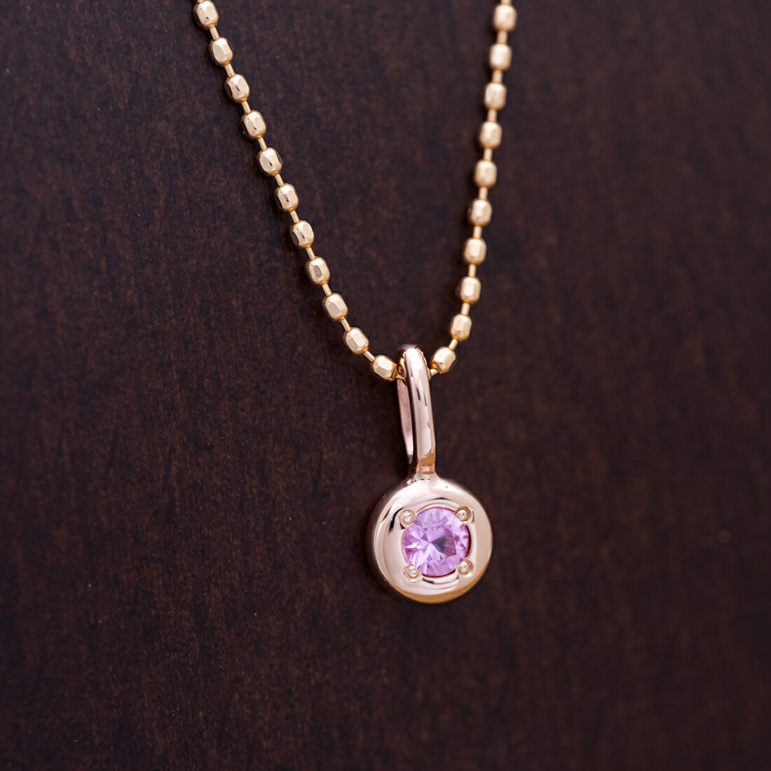 umu -アム- FINE JEWELRY STUIDIOピンクサファイア ペンダントトップ 「piccolo」pn0998_kanban2.jpg
