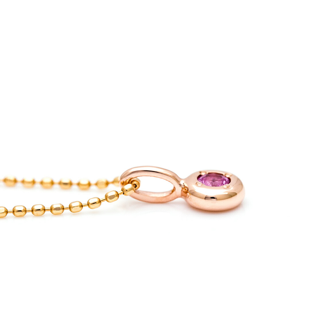 umu -アム- FINE JEWELRY STUIDIOピンクサファイア ペンダントトップ 「piccolo」pn0998_s.jpg