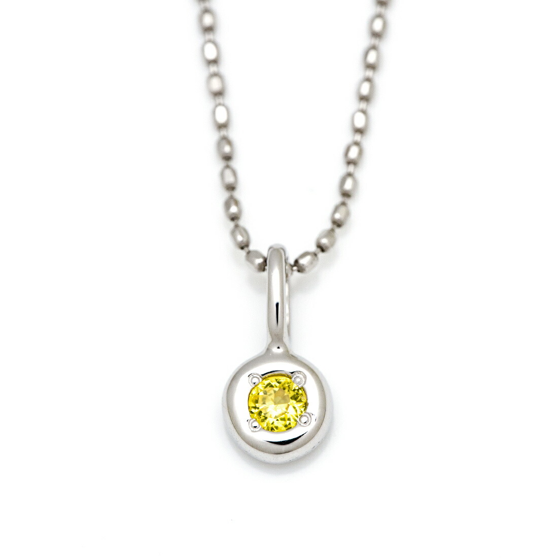 umu -アム- FINE JEWELRY STUIDIOイエローサファイア ペンダントトップ 「piccolo」pn0999_m.jpg
