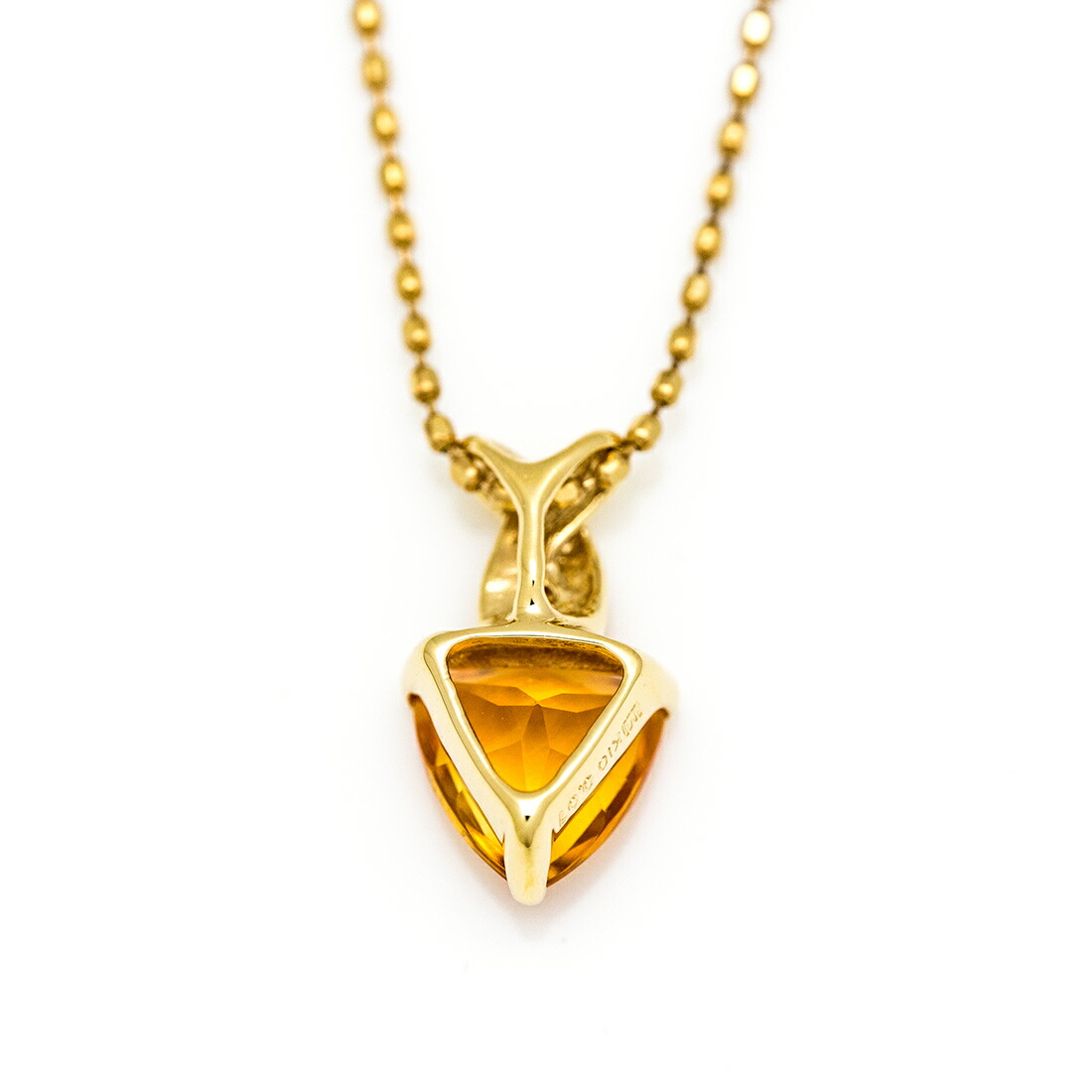 umu -アム- FINE JEWELRY STUIDIOシトリン ダイヤモンド ペンダントトップ 「borda」pn1000_u.jpg