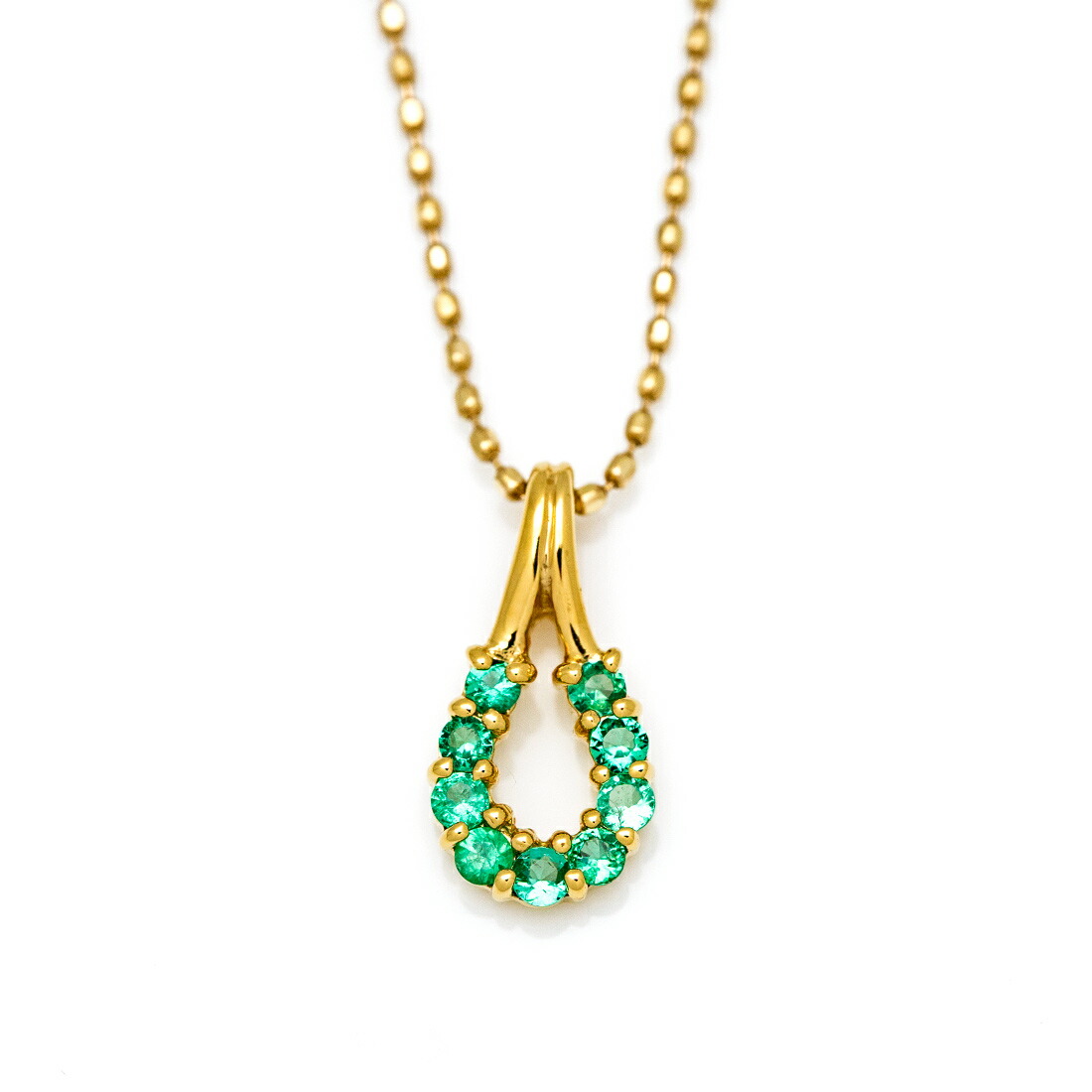 umu -アム- FINE JEWELRY STUIDIOエメラルド ペンダントトップ 「fortuna」pn1003_m.jpg