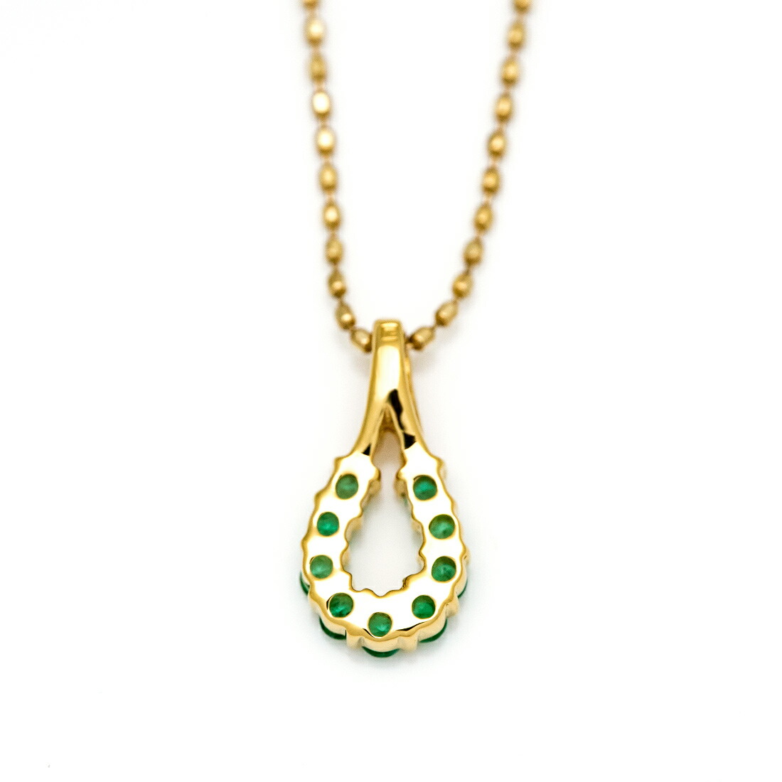 umu -アム- FINE JEWELRY STUIDIOエメラルド ペンダントトップ 「fortuna」pn1003_u.jpg