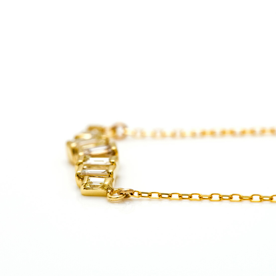 umu -アム- FINE JEWELRY STUIDIOバゲット ダイヤモンド ネックレス 「melegrane」pn1005_s.jpg