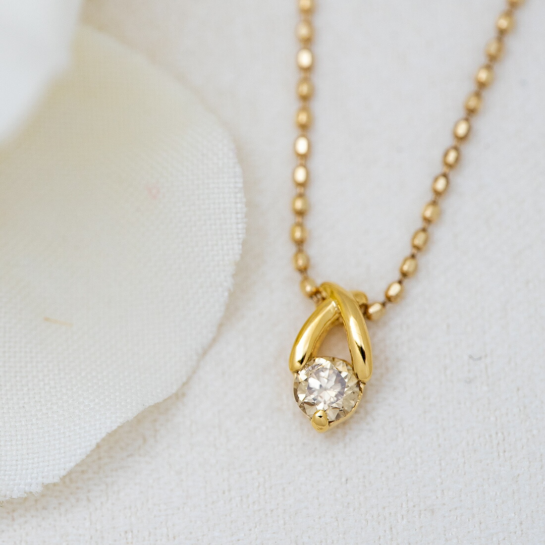 umu -アム- FINE JEWELRY STUIDIOブラウンダイヤモンド ペンダントpn1006_1.jpg