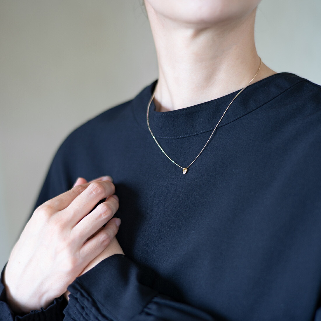 umu -アム- FINE JEWELRY STUIDIOブラウンダイヤモンド ペンダントpn1006_i3.jpg