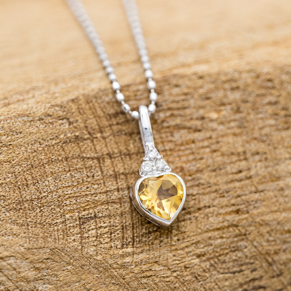 umu -アム- FINE JEWELRY STUIDIOシトリン ダイヤモンド ハート ペンダントトップpn1010_kanban2.jpg