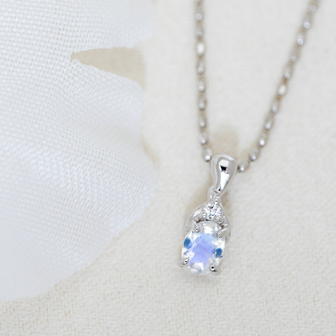 umu -アム- FINE JEWELRY STUIDIOブルームーンストーン ダイヤモンド ペンダントトップ 「calzare」pn1011_1.jpg