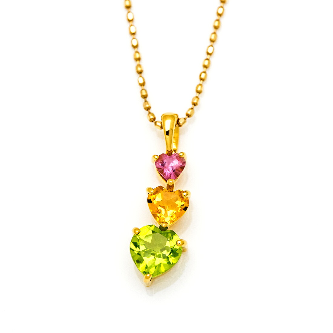 umu -アム- FINE JEWELRY STUIDIOトロピカルカラー ハート ペンダントトップpn1014_m.jpg