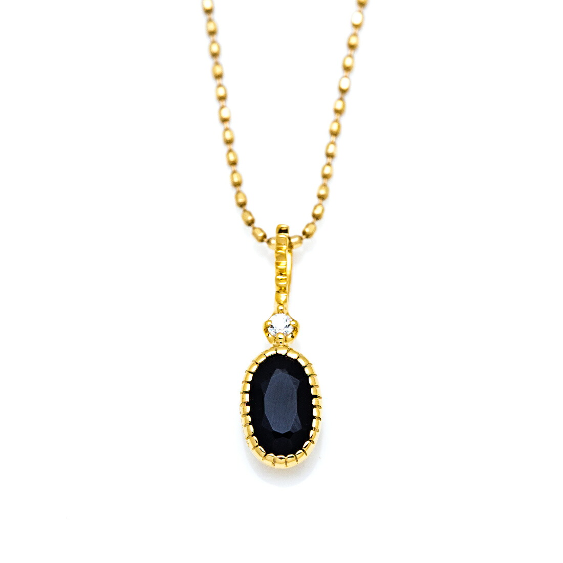 umu -アム- FINE JEWELRY STUIDIOオニキス ダイヤモンド ペンダントトップpn1018_m.jpg