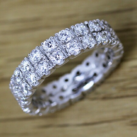 umu -アム- FINE JEWELRY STUIDIOPT900 ダイヤモンド 2ct フルエタニティリングrg0001_kanban2.jpg