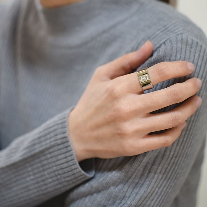 umu -アム- FINE JEWELRY STUIDIOダイヤモンド タンク リングrg0008_i3.jpg